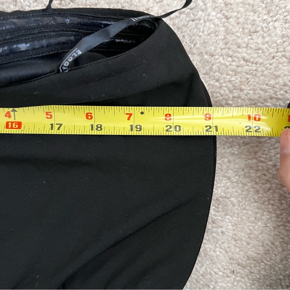 NWT! ELOQUII Strapless Faux Wrap black Jumpsuit Evening Romper - size 24 - Picture 8 of 10